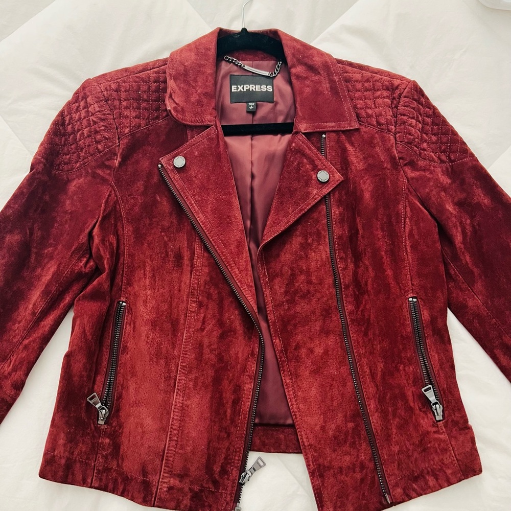 Suede jacket